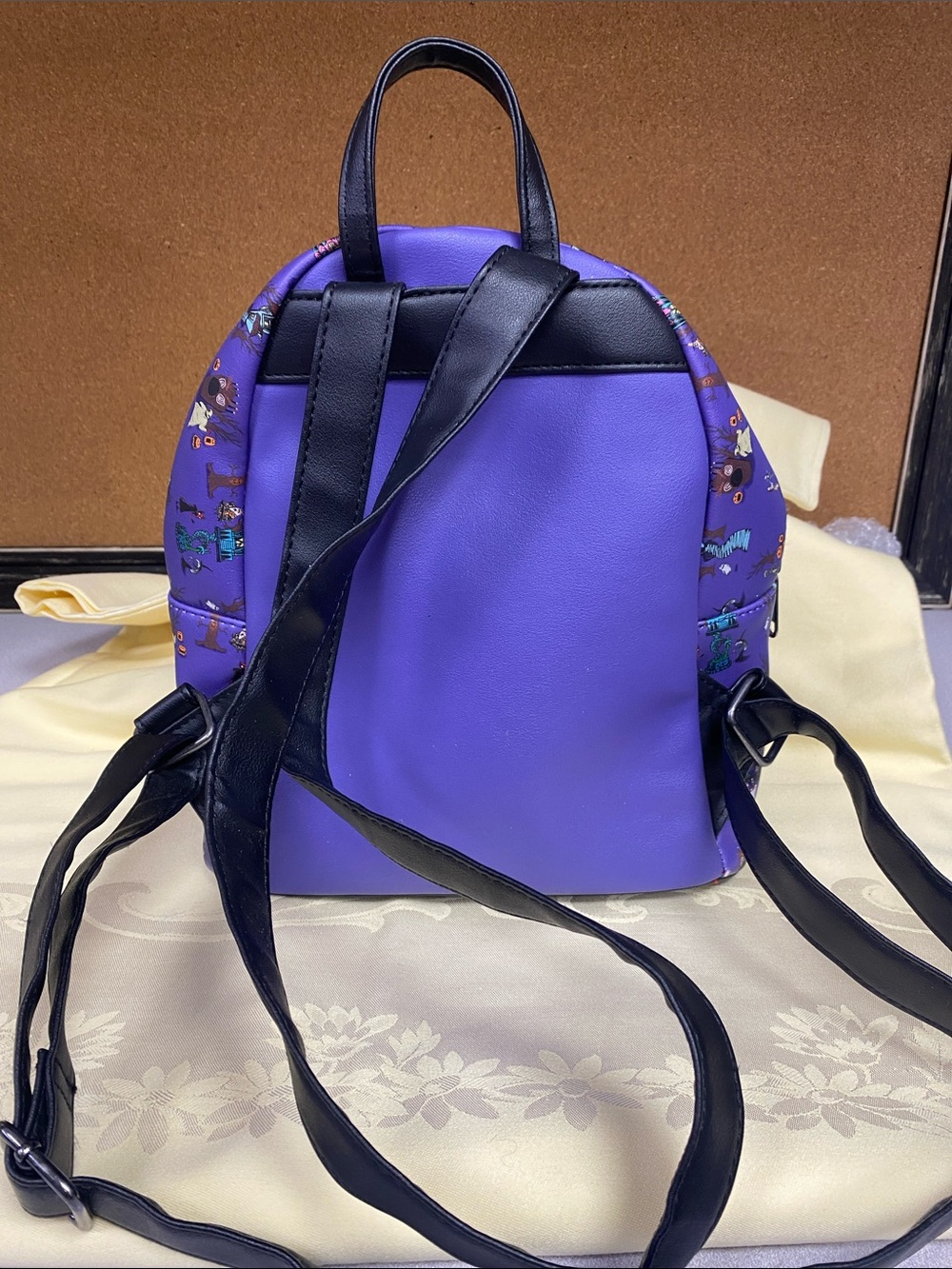 Disney The Nightmare Before Christmas Purple Mini Backpack - Picture 2 of 5